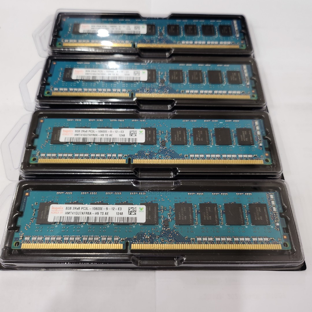 HMT41GU7AFR8A-H9 8GB DDR3-1333MHZ ECC UDIMM PC3L-10600E 2Rx8