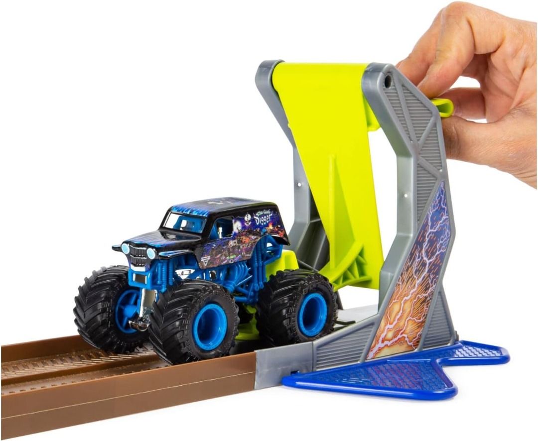 Monster jam champ ramp freestyle playset clearance