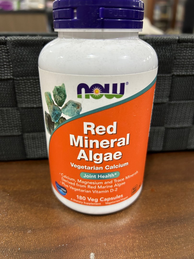 Red Mineral Algae 180 capsules, Health & Nutrition, Health Supplements
