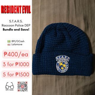 Resident Evil S.T.A.R.S. Raccoon Police Dept Exclusive Beanie