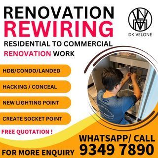 💥Rewiring Electrical Works💥Whole unit Renovation💥Electrician
