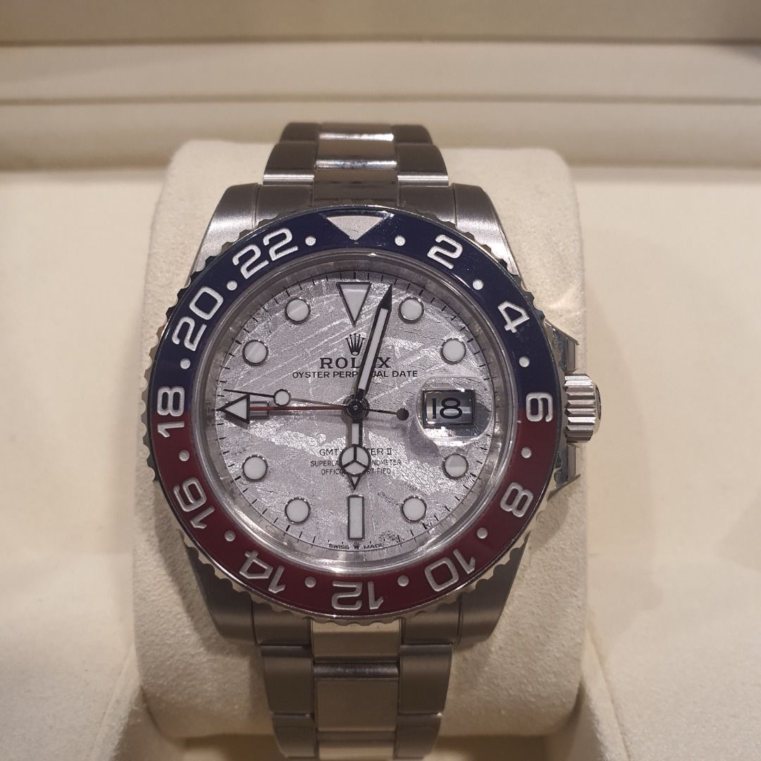 Gmt master meteorite hotsell dial