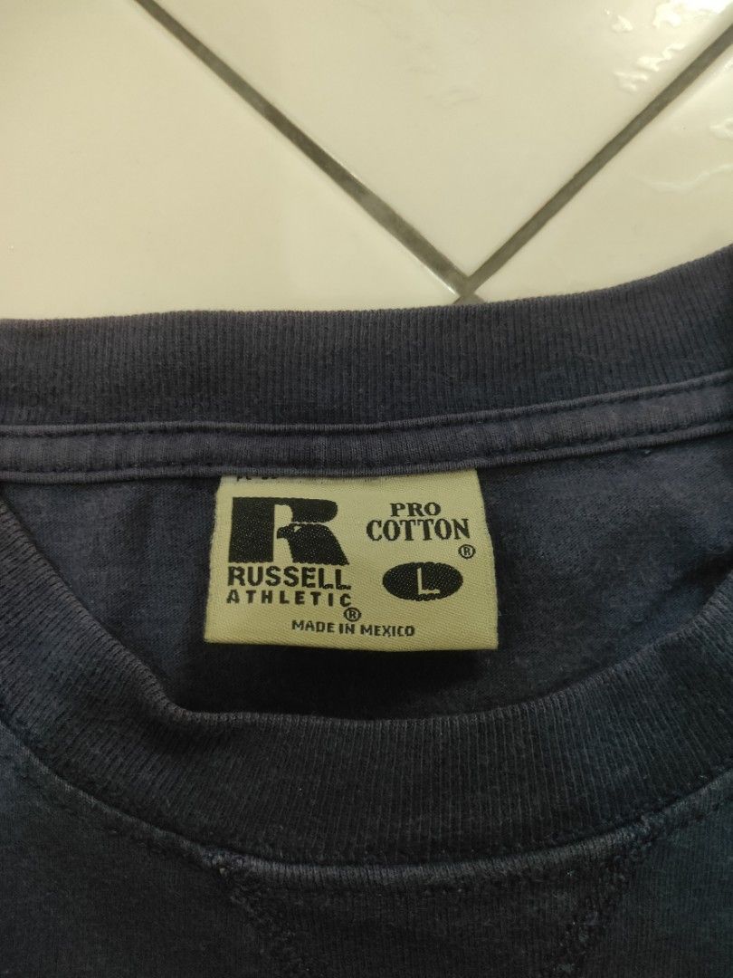 Russell pro cotton tee store shirts