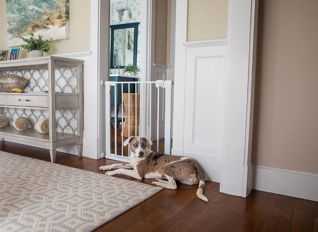 Safety 1st Easy Install Metal Baby Gate with Pressure Mount Fastening
