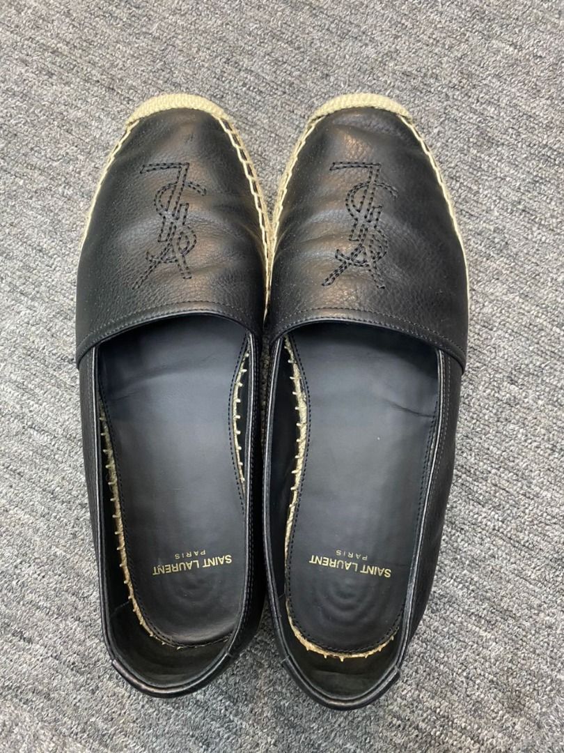 Ysl espadrilles black store