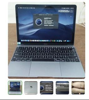 SALE ..MAC RETINA 12 IN 2016.RAM 8 .SSD 256 . CIRE M3 .MULUS .GREY