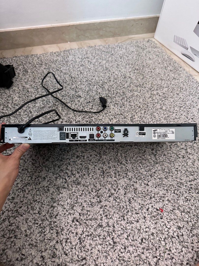 Samsung BDD5500 3D Bluray Disc Player (Black), TV & Home Appliances