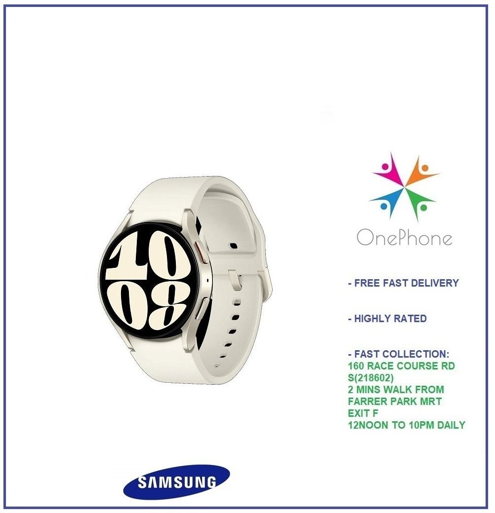 Samsung Galaxy Watch 6 I 1 year warranty from Samsung