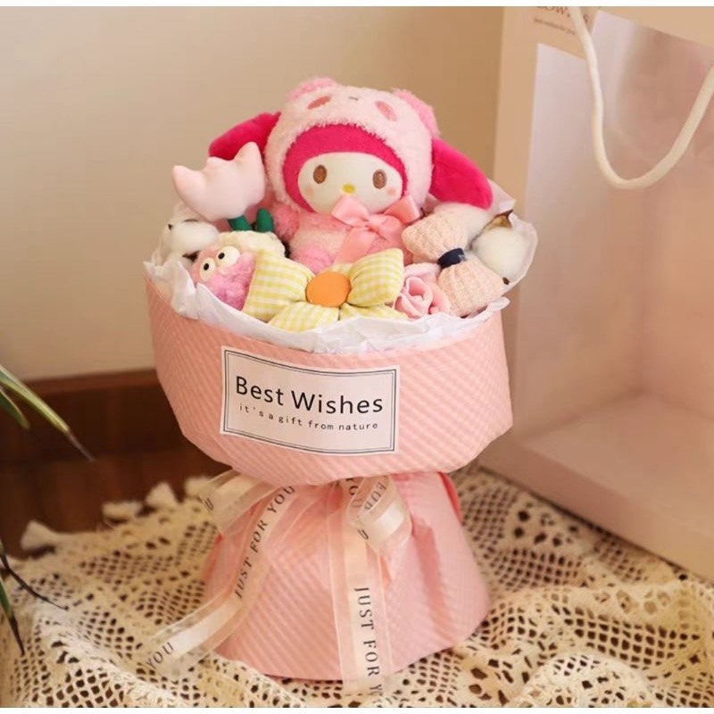 Sanrio Flower Bouquet, Hobbies & Toys, Stationery & Craft, Flowers