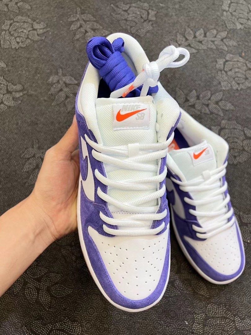 Dunk low sales plum white laces
