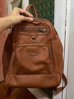 Secosana Brown Backpack