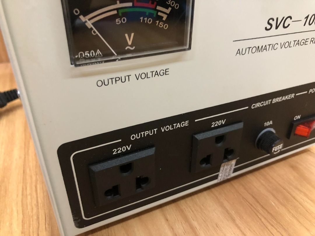SECURE AUTOMATIC VOLTAGE REGULATOR SVC-1000W, Computers & Tech, Parts ...