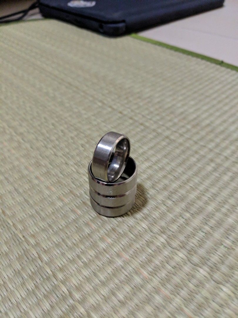 Metal rings Men s Fashion Watches Accessories Jewelry on