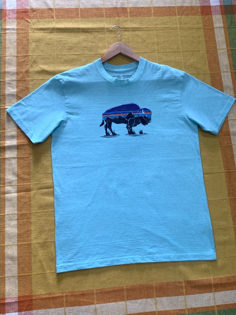 Patagonia bison 2025 t shirt