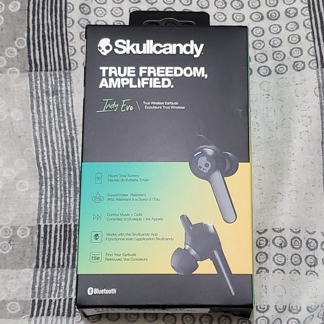 Skullcandy indy evo (Category: Earphones) located in Baguio. Submitted by virtualgarage.sale (Listing ID 1251961226, Image 1). Description: brand new complete with box and accessories free black silicone case protection shipping via jnt.
