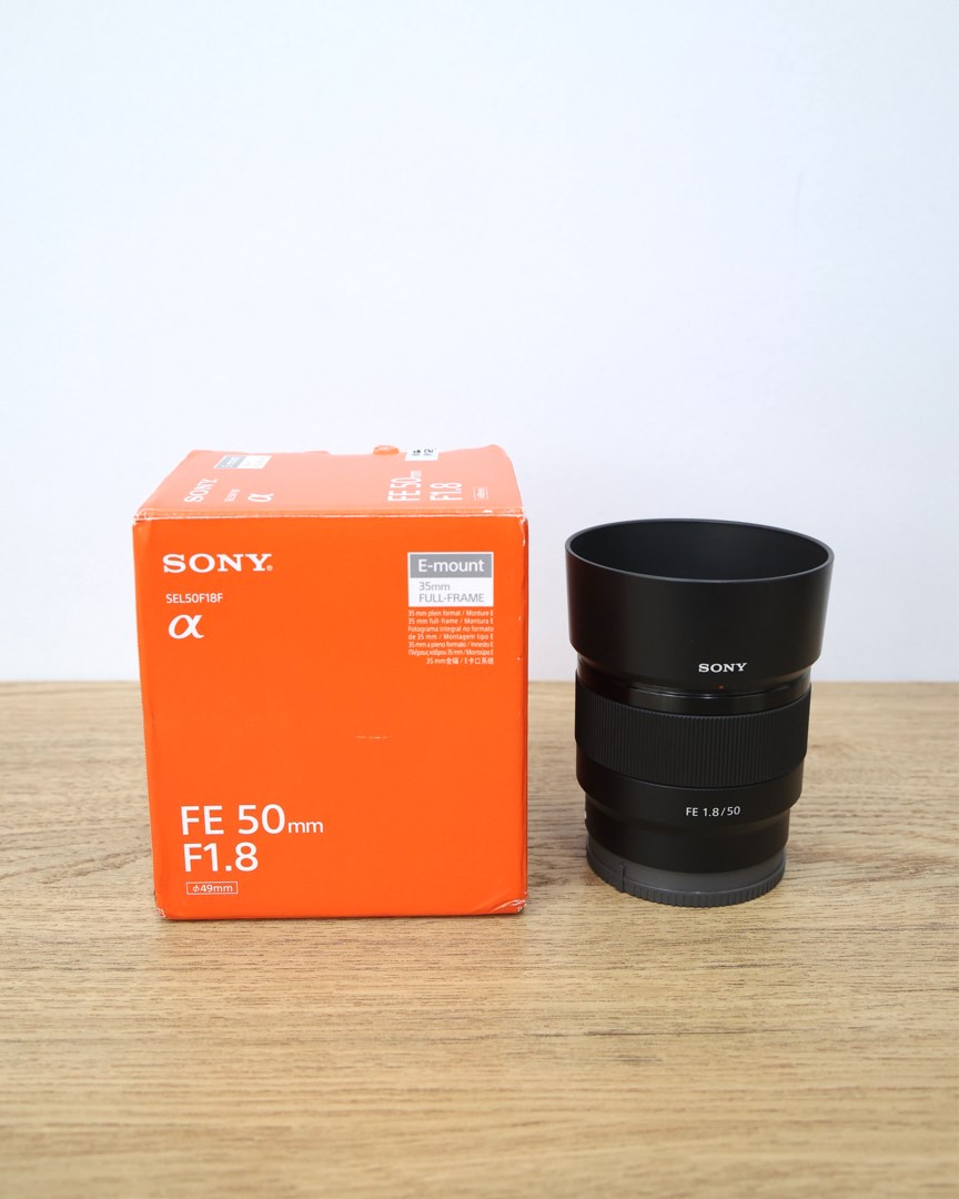 SONY FE 50F1.8 E-mount 35mm FULL-FRAME-