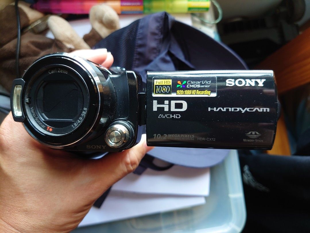 Sony HDR-CX12, 攝影器材, 攝錄機- Carousell