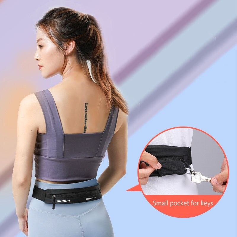 Sports Waist Bag Waterproof Invisible Belt Pouch Men Outdoor Fitness Mobile Phone Waist Bag Women Hidden Running Belt Waist Pack Carousell