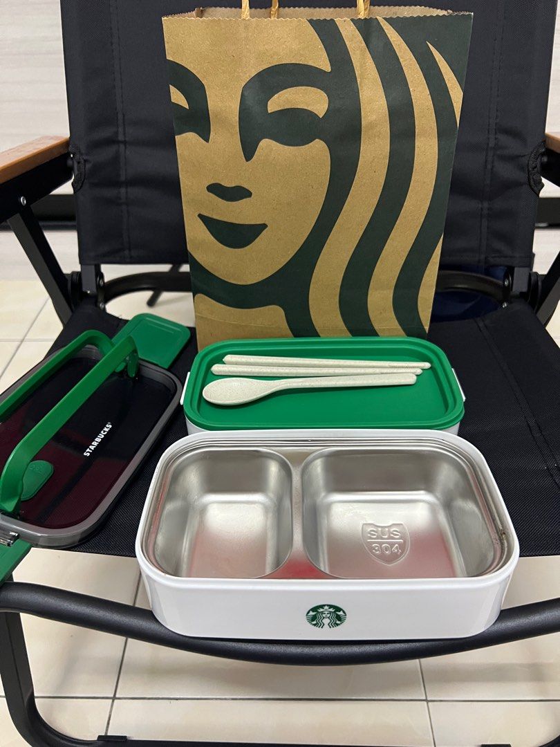 Starbucks Lunch Box, Furniture & Home Living, Kitchenware & Tableware