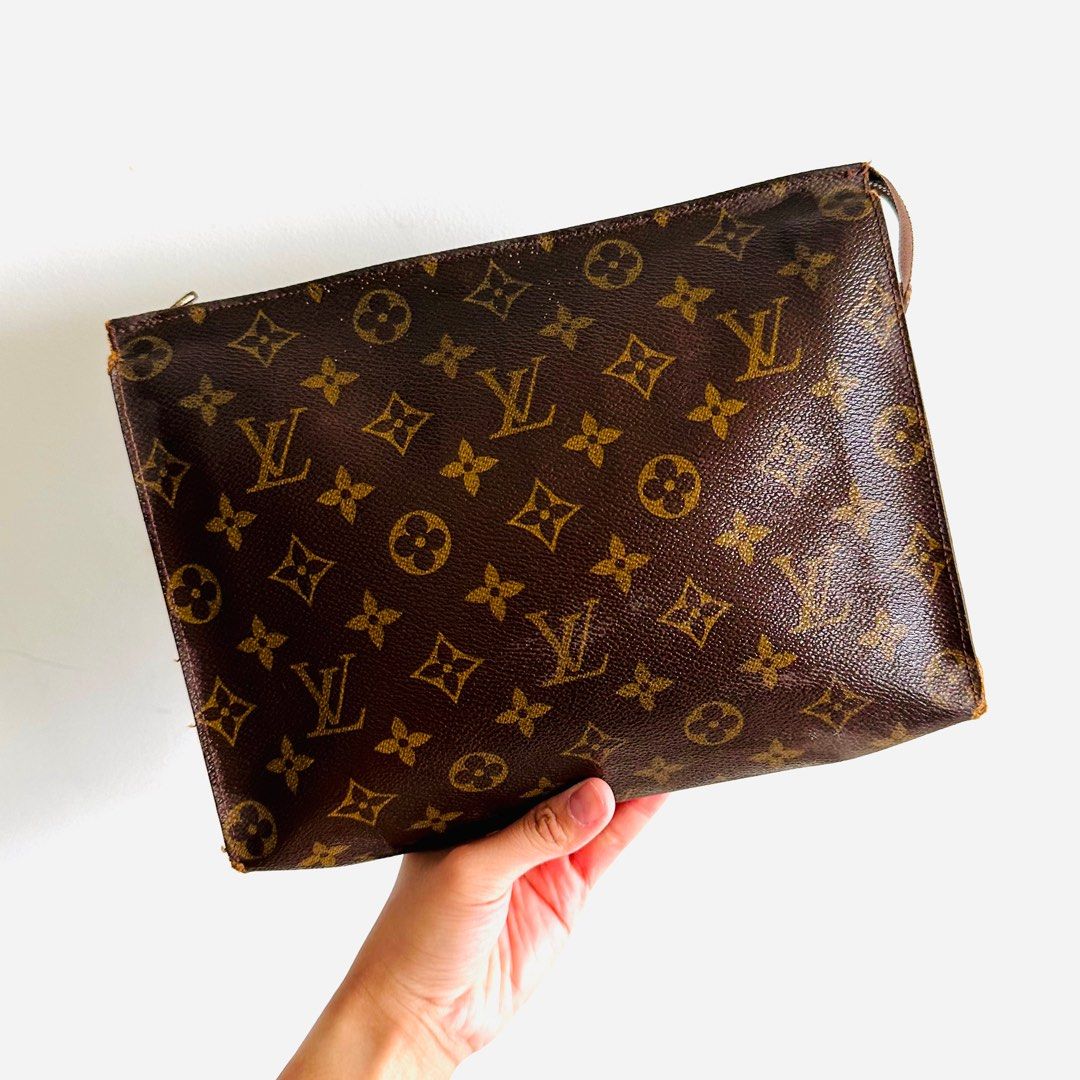 Vintage Lv clutch bag, Luxury, Bags & Wallets on Carousell