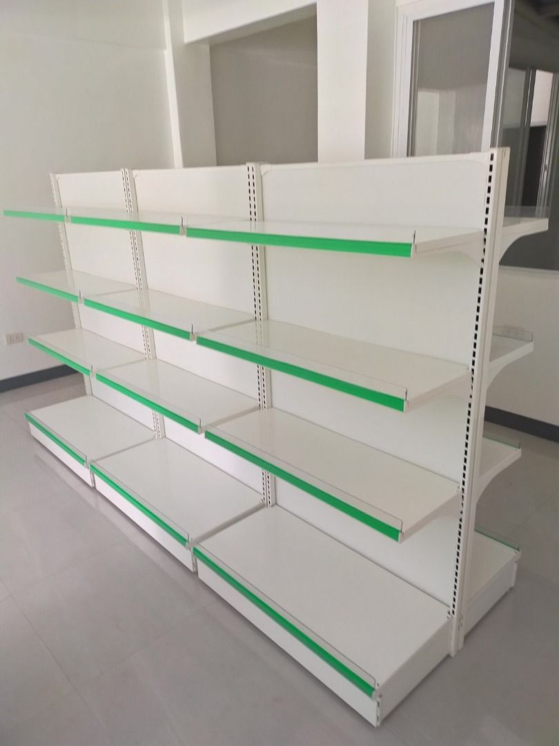steel racks selves metal gondola steel standee, Furniture & Home Living ...