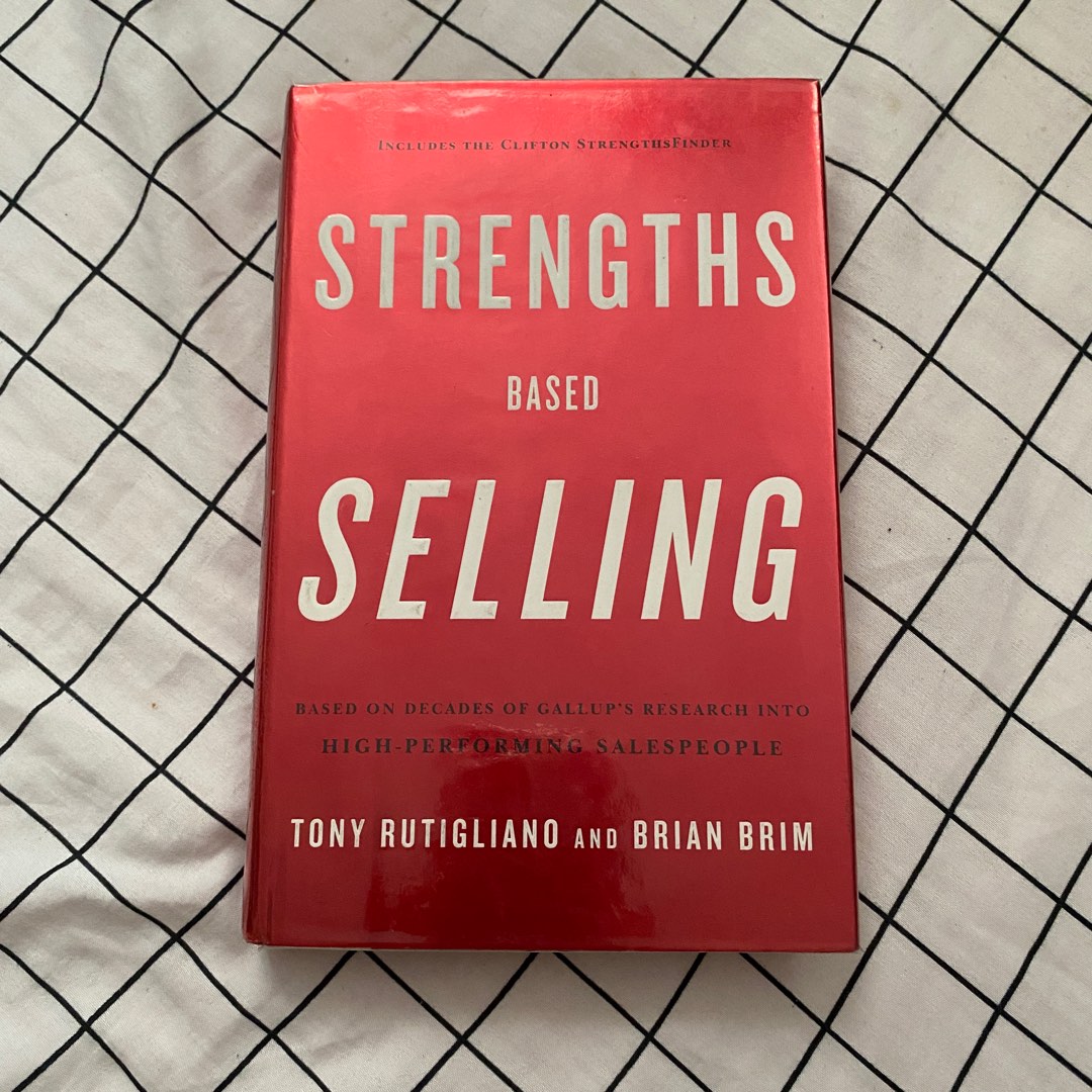 Strengths Based Selling Business Book Hardbound, Hobbies & Toys, Books