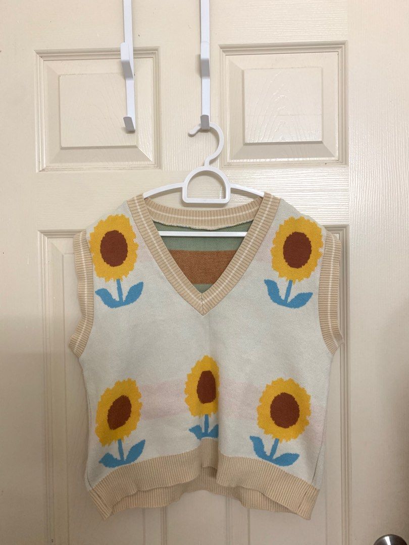 Sunflower Crochet Vest (2 Colors) – Megoosta Fashion