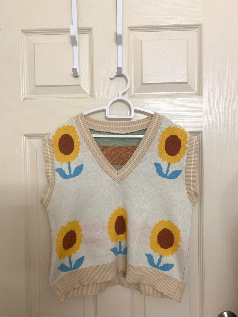 Sunflower Knitted Cardigan Vest - Farfetch