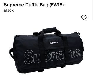 Supreme duffle in red released 2018, Men's Fashion, Bags, Sling