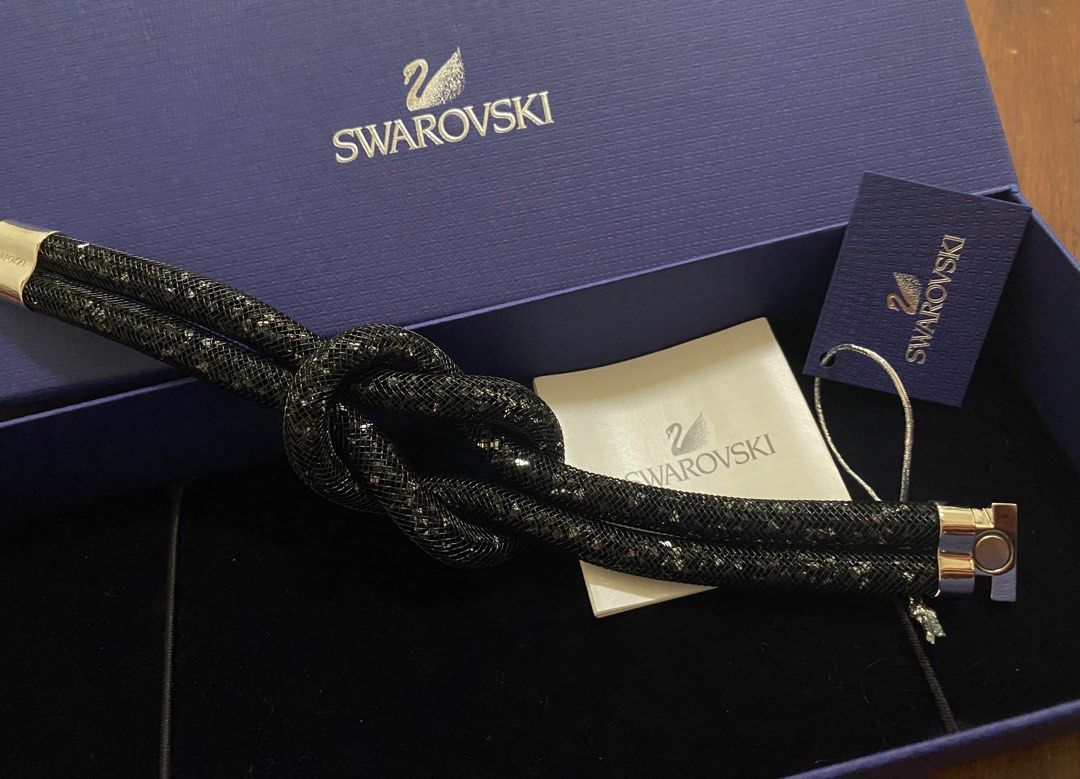 Swarovski jet hem bracelet online