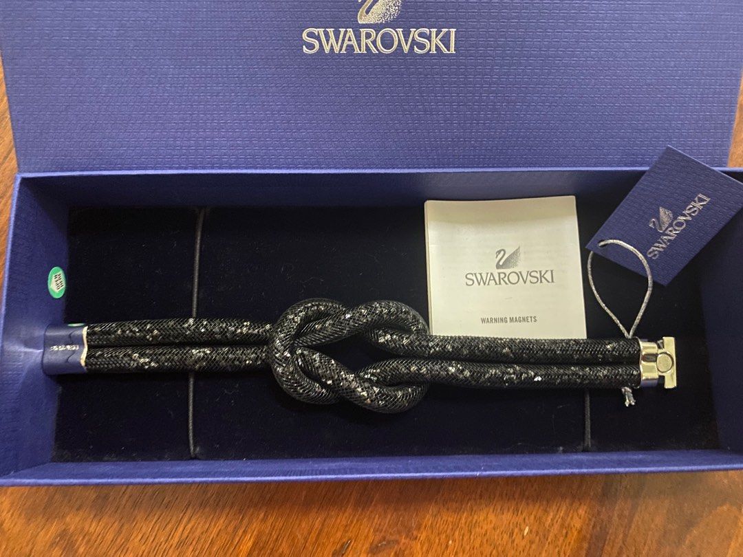 Swarovski Jet Hem Pds Bracelet 20cm