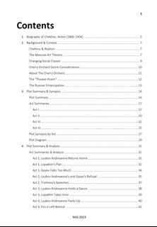 THE CHERRY ORCHARD BY ANTON CHEKHOV  IP/IB LITERATURE IN ENGLISH PRESCRIBED-TEXT FULL CRITICAL & LITERARY ANALYSIS NOTES|MODEL ESSAYS & CRITIQUES|LEARNING & EXAM PREP BUNDLE