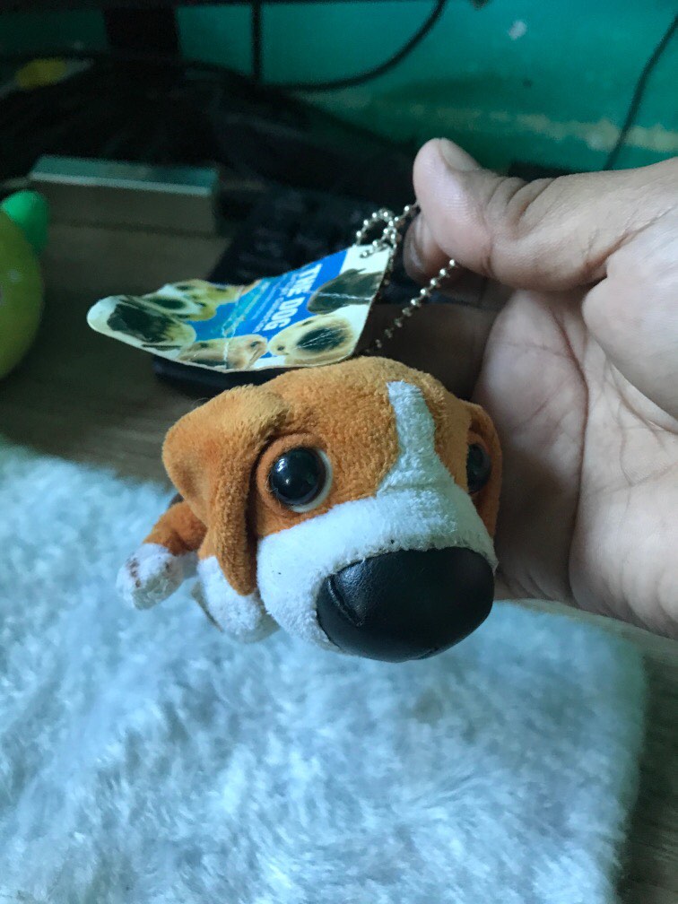 the dog keychain