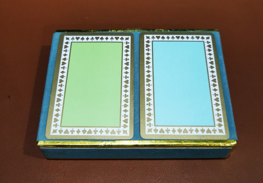 Vintage Tiffany & Co Metallic Playing Card Bridge Set Sealed 