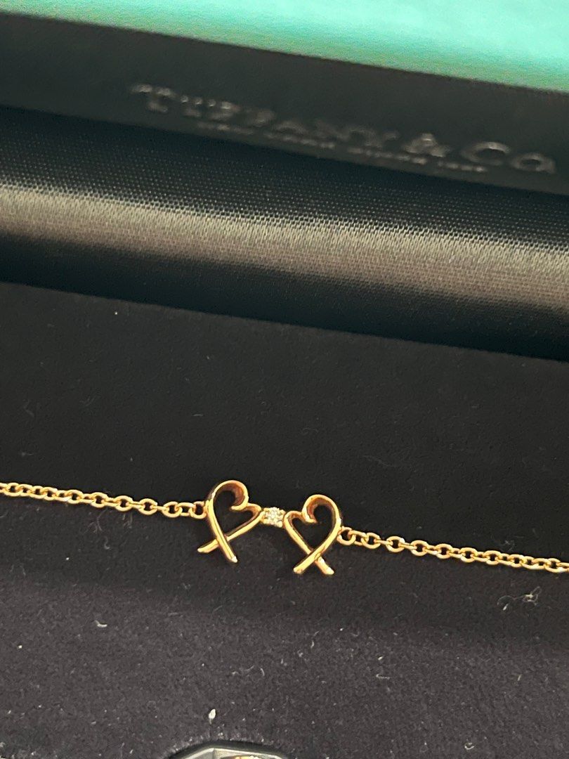 Double loving heart bracelet store