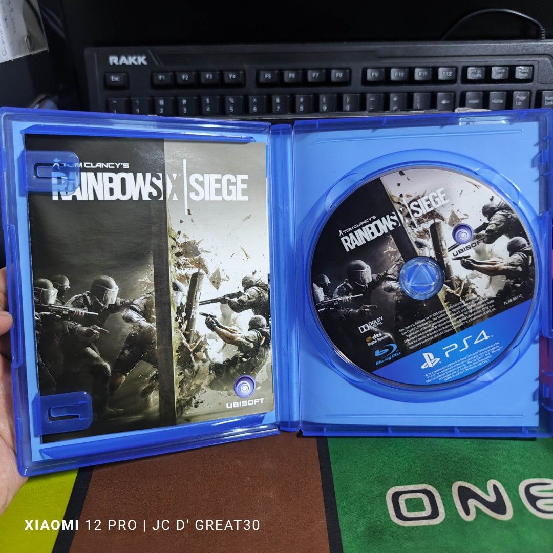 Tom Clancys Rainbow Six Siege Ps4 game, Video Gaming, Video Games, PlayStation on Carousell