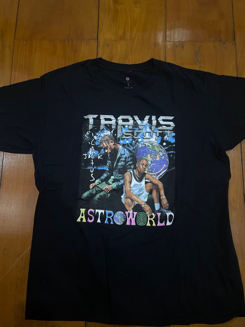 Travis Scott Graphic Tee, Men's Fashion, Tops & Sets, Tshirts & Polo ...