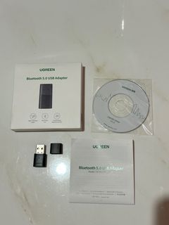 UGREEN USB Bluetooth 5.0 Adapter Receiver Transmitter Dongle For PC