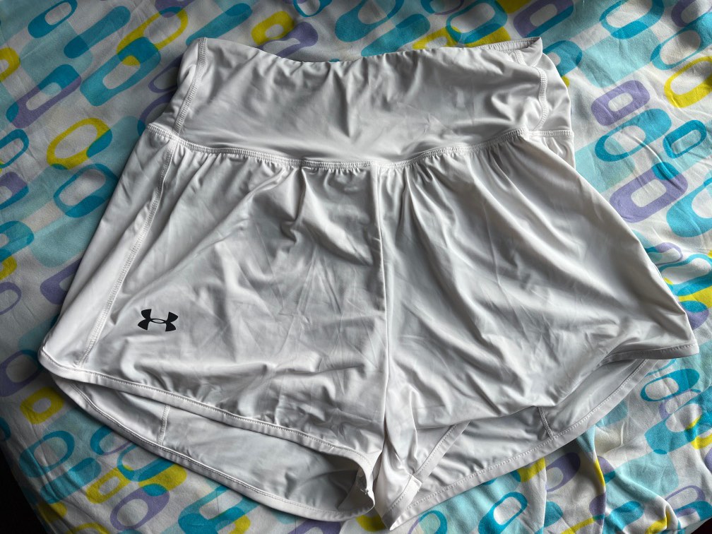 White fitted shorts best sale womens