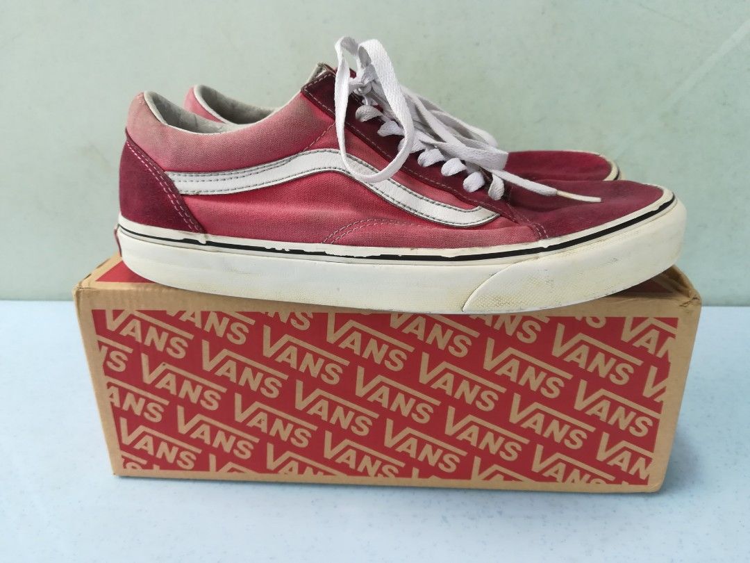 Vans crimson old skool on sale