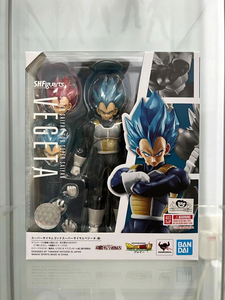 Vegeta super saiyan cheap god sh figuarts