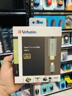 Verbatim Type-C 3.1 to HDMI 4K/60Hz HDCP 1.4/2.2 200cm 65709