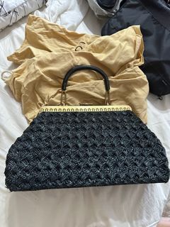 Vintage Handbag with Gold Hardware