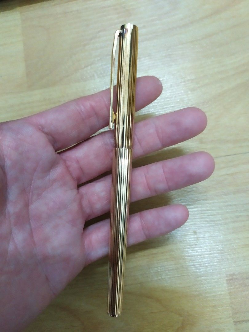 Vintage Montblanc Noblesse Gold Plated Fountain Pen Hobbies