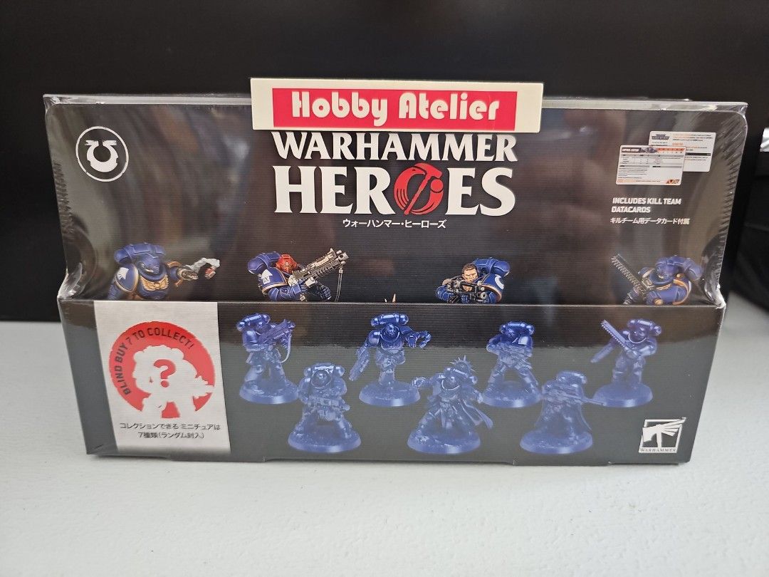 Warhammer 40.000 space marine heroe présentoir figurines miniatures  warhammer heroes (8)