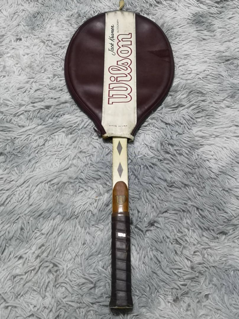 Wilson Jack Kramer Autograph Tennis Racket, Sports Equipment, Sports ...