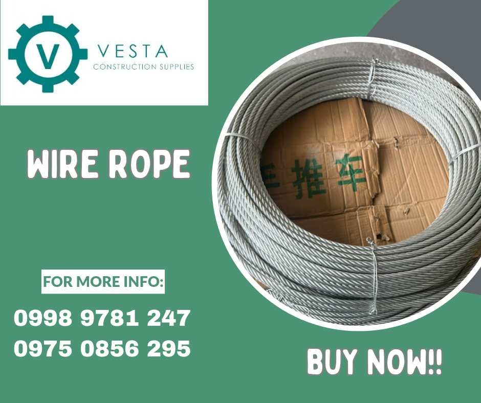 WIRE ROPE, Commercial & Industrial, Construction & Building Materials ...