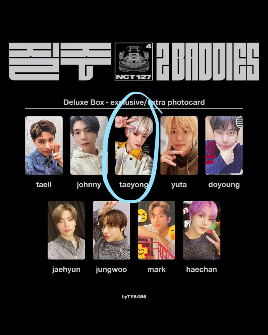 Nct127 テイル SGS デラックスボックス 疾走 探れる 2baddies トレカ