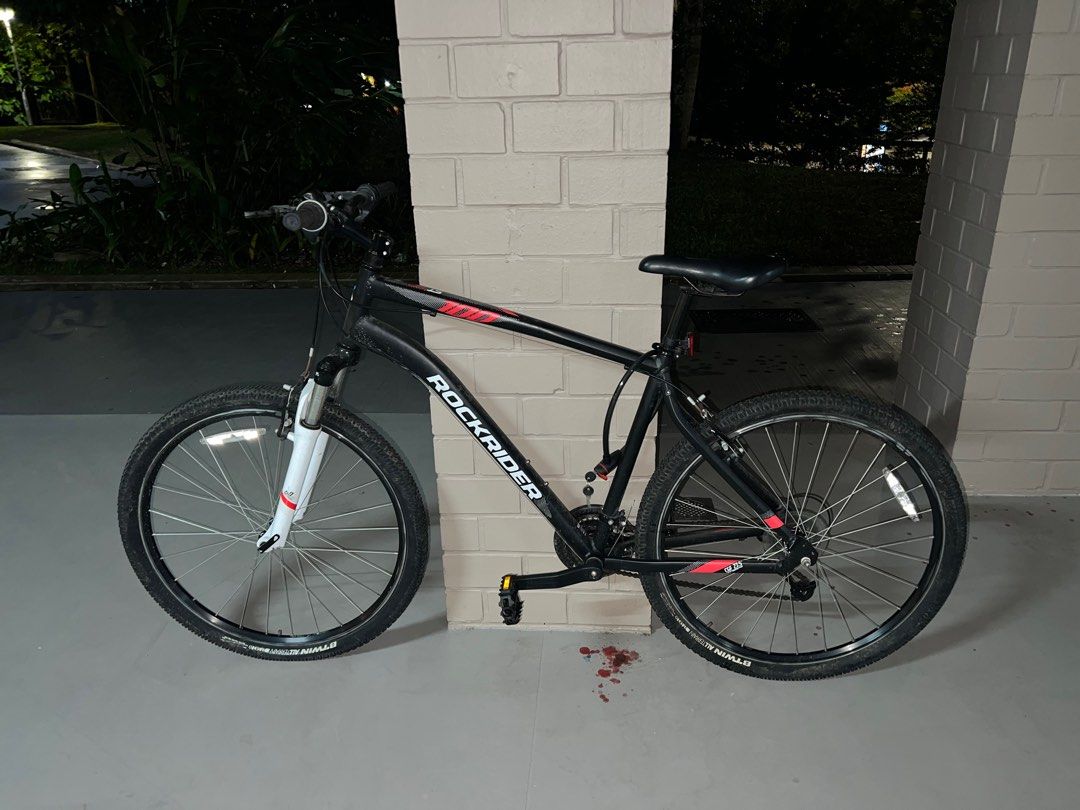 Rockrider st hotsell 100 noir