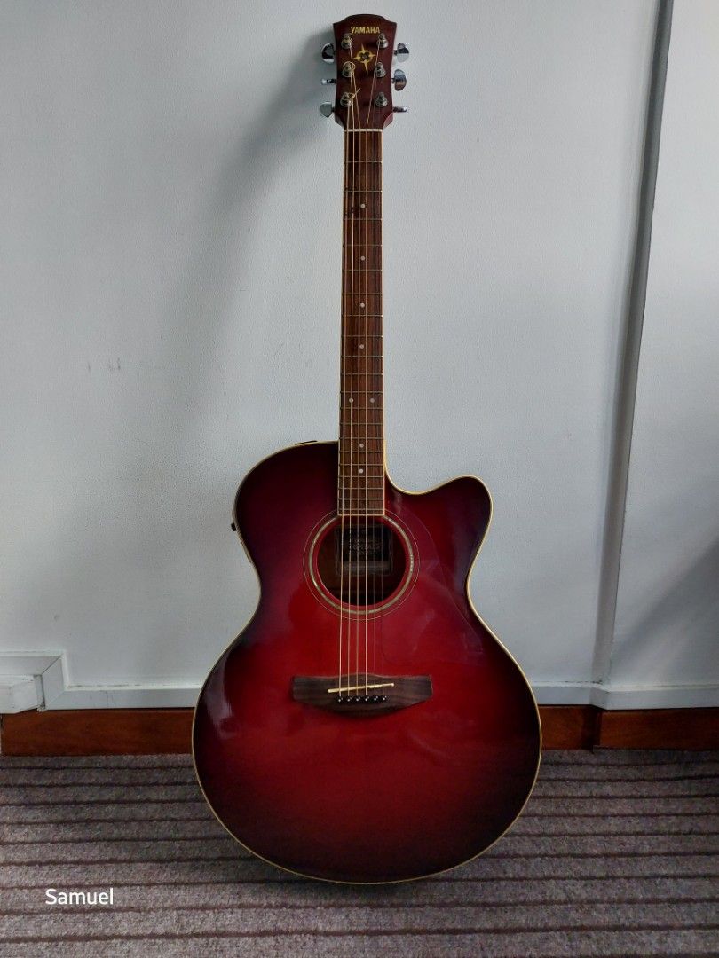 Yamaha Compass Series CPX500 DRB Acoustic Electric Guitar, Hobbies